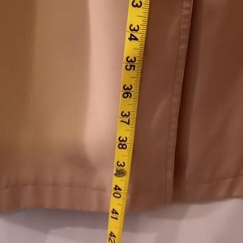 Gallery Trench Coat - Women Size (1X) - Beige - Picture 9 of 9